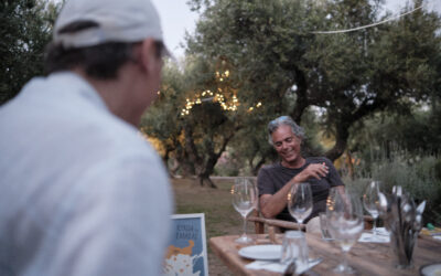 Tasting Ionian White Wine at Daphnes
